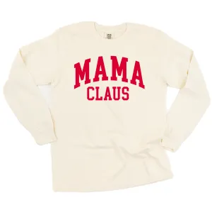 Mama Claus - LONG SLEEVE Comfort Colors Tee