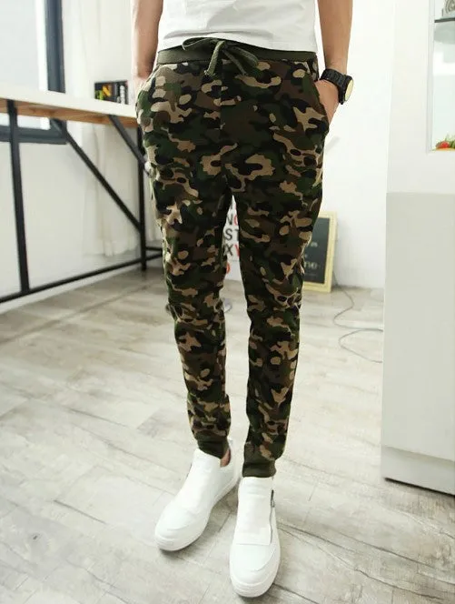 Man's Camouflage Joggers Army Pants