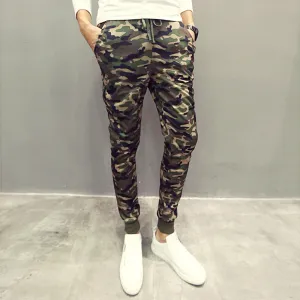 Man's Camouflage Joggers Army Pants