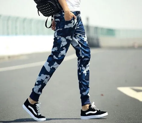 Man's Camouflage Joggers Army Pants