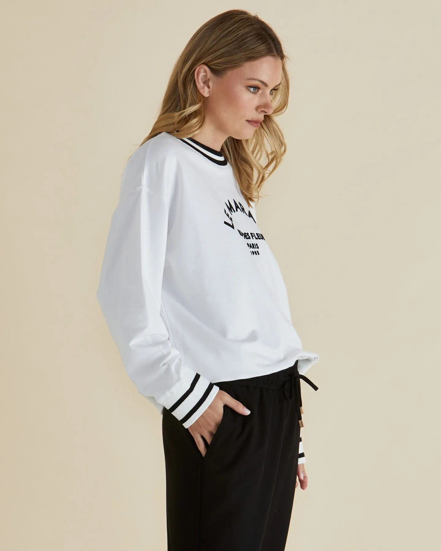 Marais Sweat White
