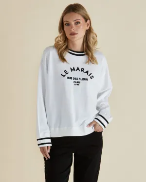 Marais Sweat White