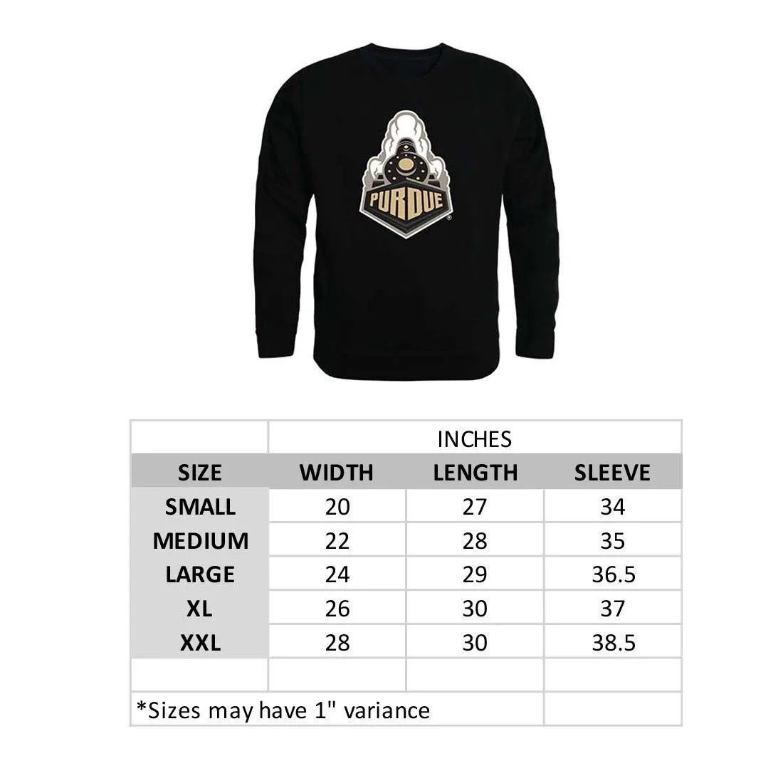Marshall University Thundering Herd Property Crewneck Pullover Sweatshirt Sweater Black