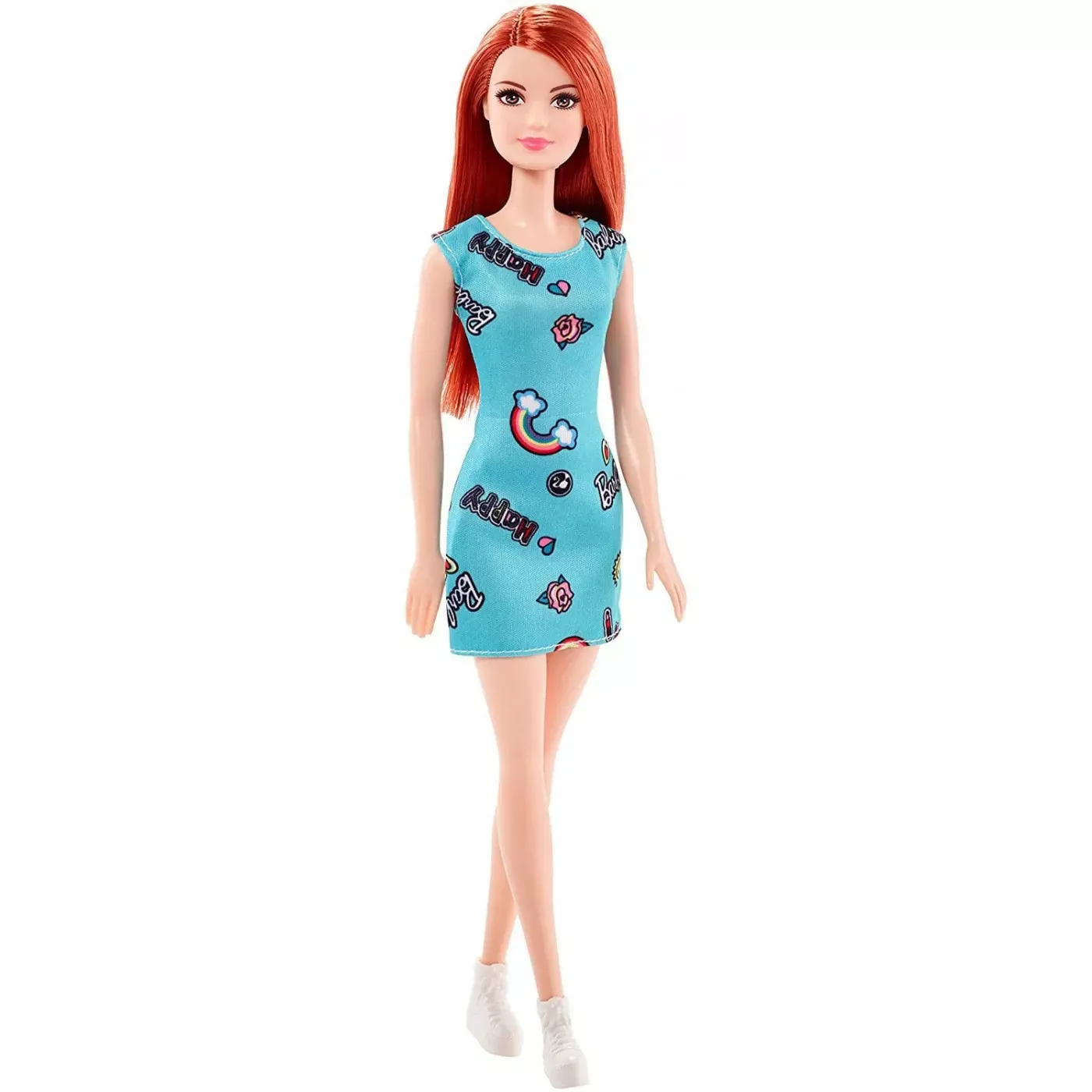 Mattel Barbie Doll with Modern Aquablue Dress 3Y 