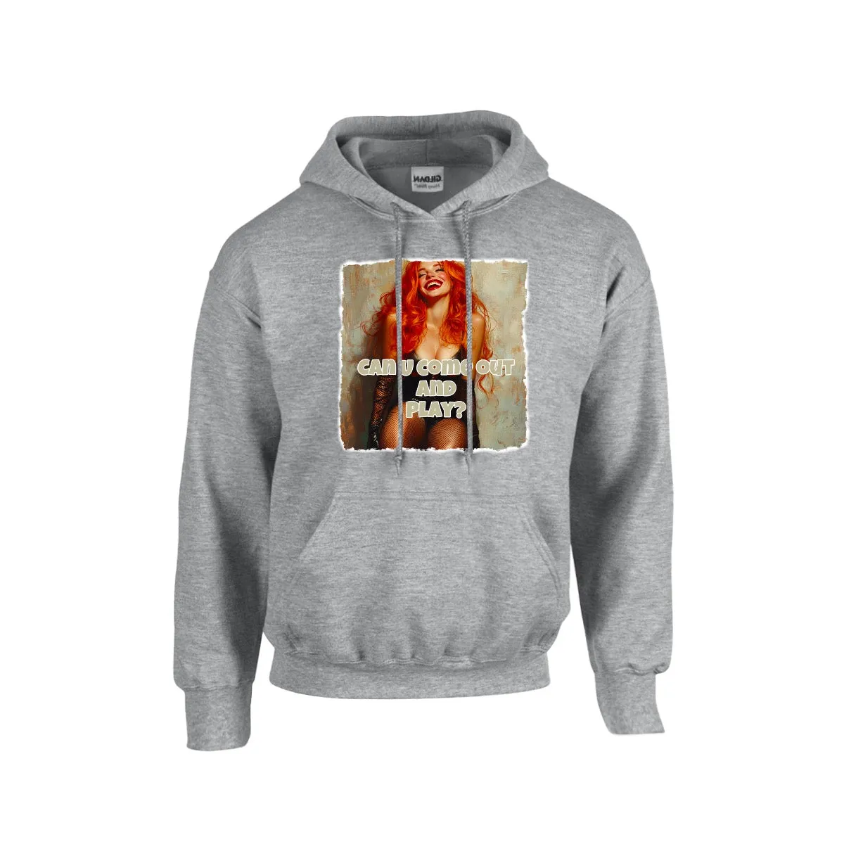 Men's Hoodie For The USA |Gildan 18500  Single DTF come out and play