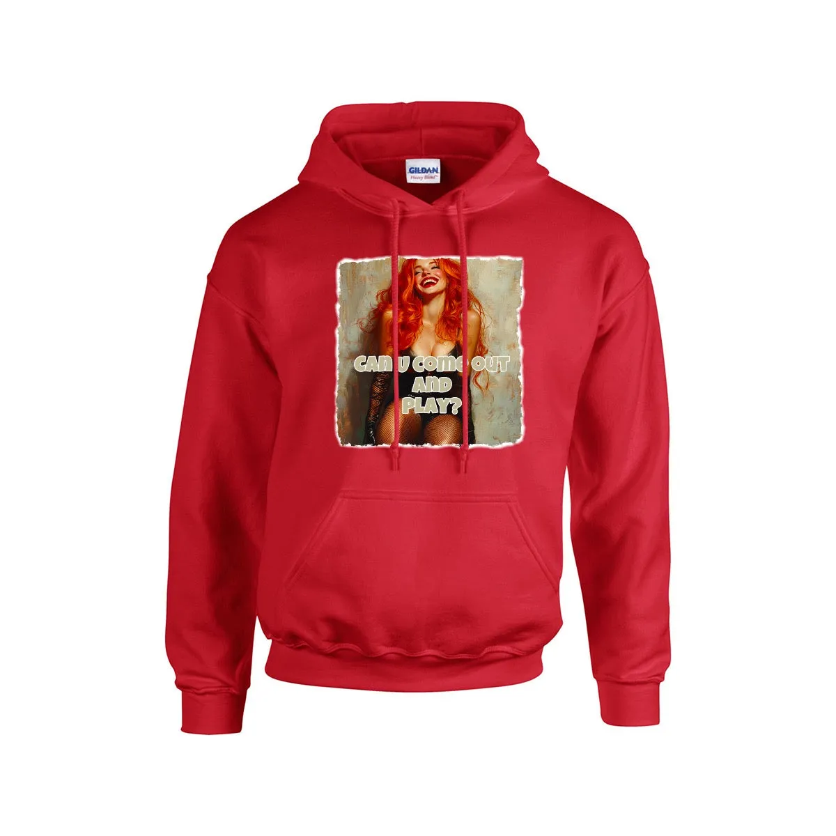 Men's Hoodie For The USA |Gildan 18500  Single DTF come out and play