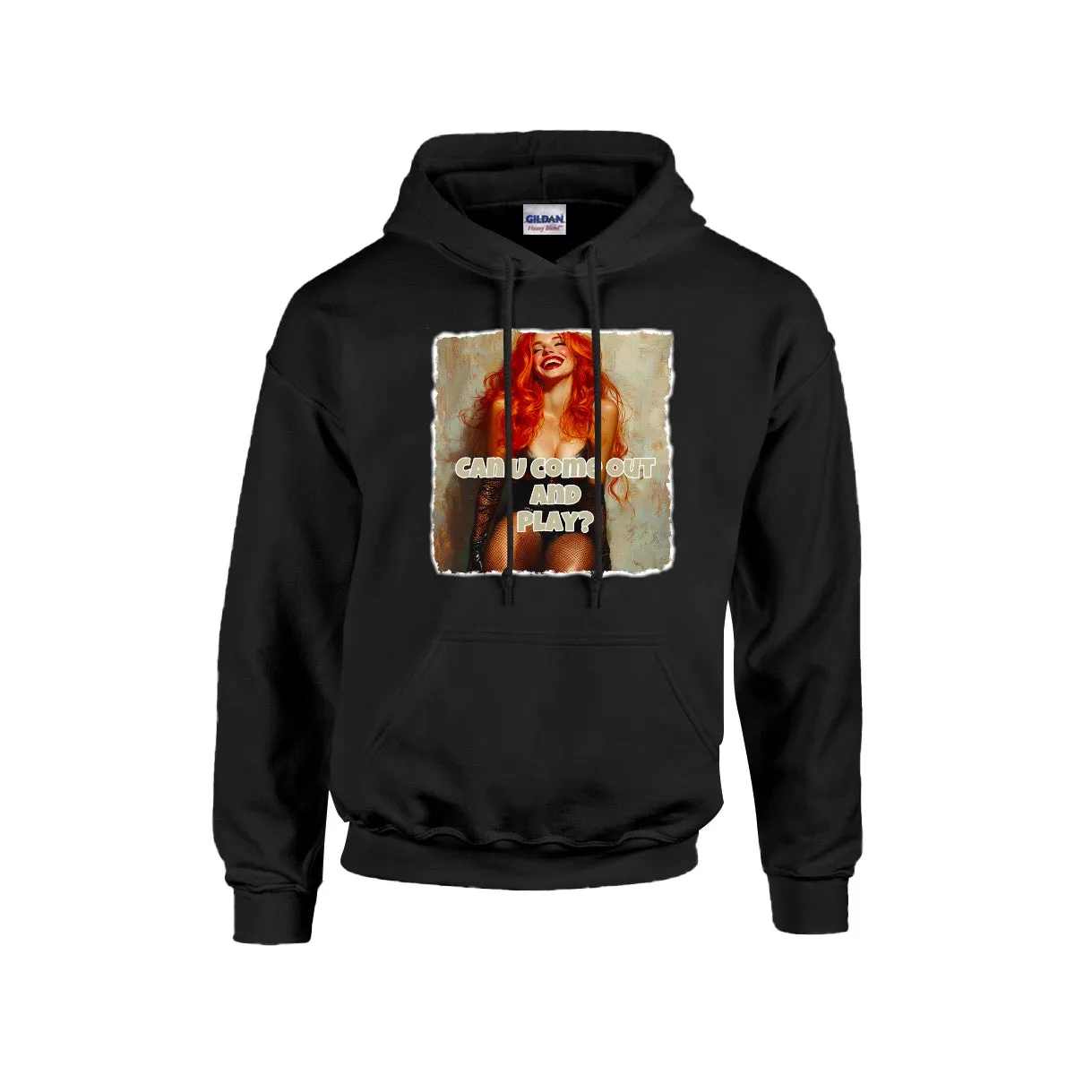 Men's Hoodie For The USA |Gildan 18500  Single DTF come out and play