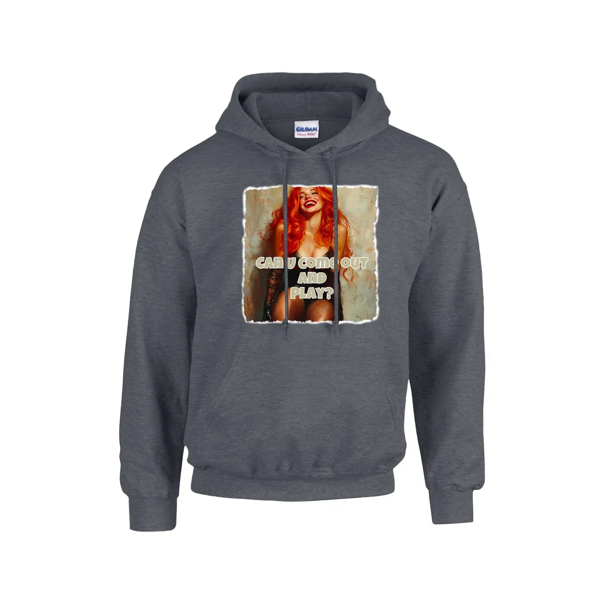 Men's Hoodie For The USA |Gildan 18500  Single DTF come out and play