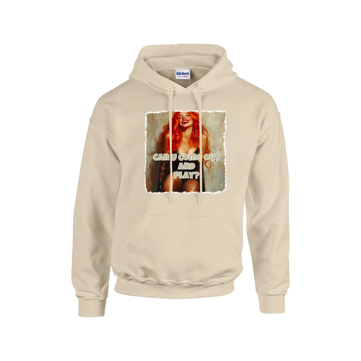 Men's Hoodie For The USA |Gildan 18500  Single DTF come out and play