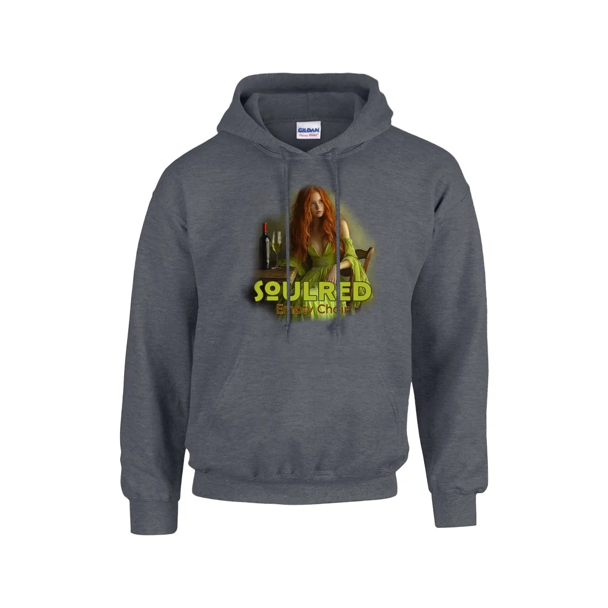 Men's Hoodie For The USA |Gildan 18500  Single DTF Empty chair