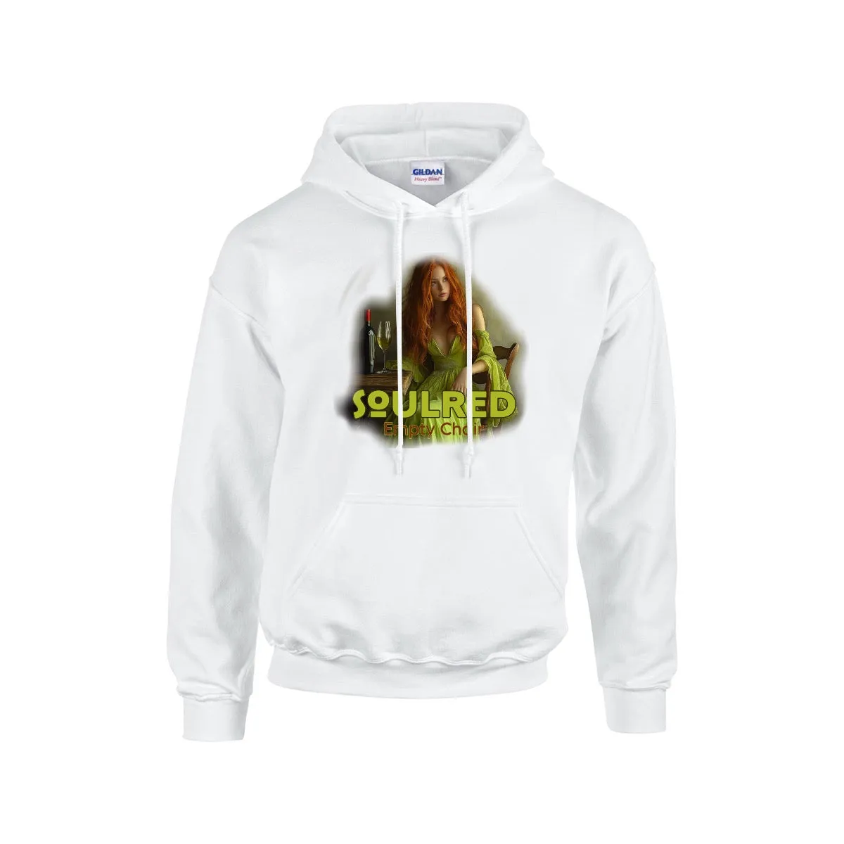 Men's Hoodie For The USA |Gildan 18500  Single DTF Empty chair