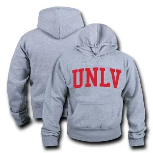 NCAA Nevada Las Vegas University Hoodie Sweatshirt Game Day Fleece Heather Grey