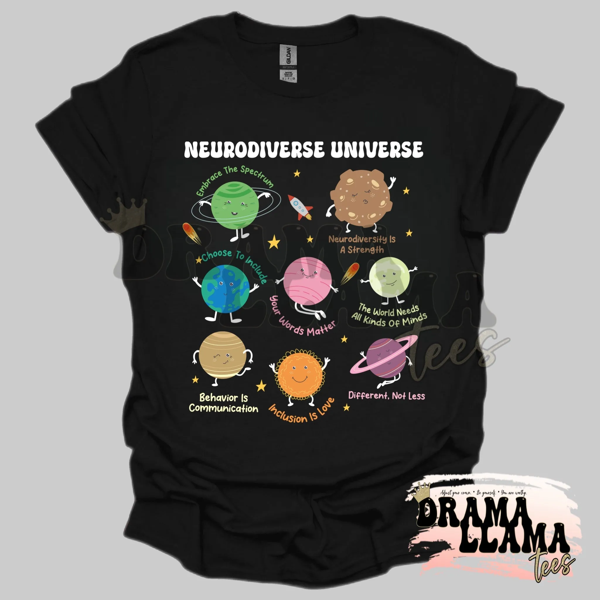 Neurodiverse Universe Tees: Pre-Order