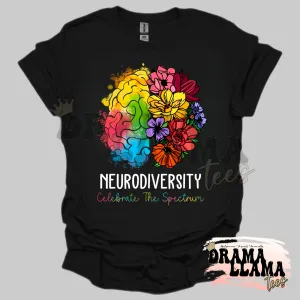 Neurodiversity Celebrate the Spectrum Tees: Pre-Order