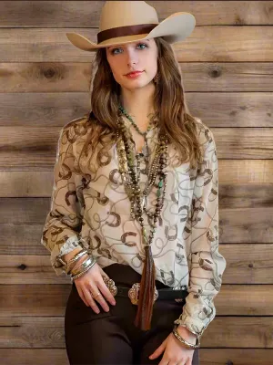 Pierre Chiffon Blouse by Tasha Polizzi