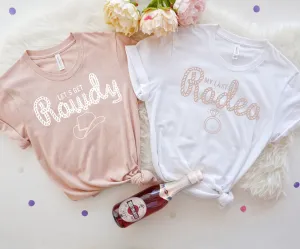 PREORDER: Matching Bridal Rodeo Graphic Tees