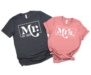 PREORDER: Mr. and Mrs. Graphic Tees