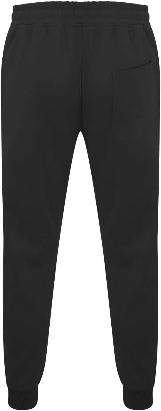 QWENTMTNTY Mens Slim Fit Joggers Sweatpants Athletic Workout Gym Pants Patchwork Big and Tall Comfy Cotton Sweat Pants