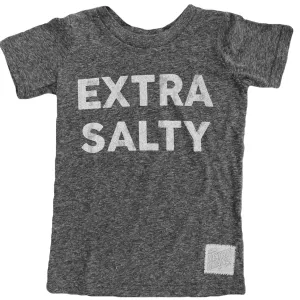 Retro Brand - Extra Salty Tee in Heather Grey