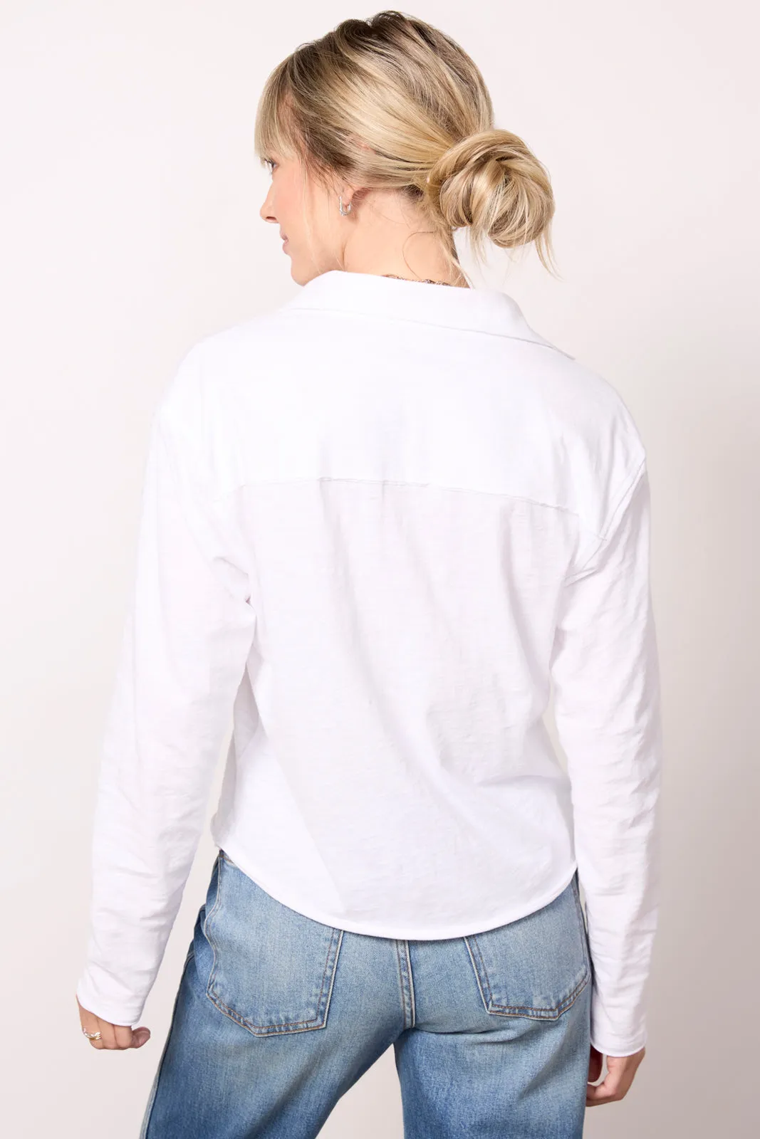 Romy Relaxed Polo Top