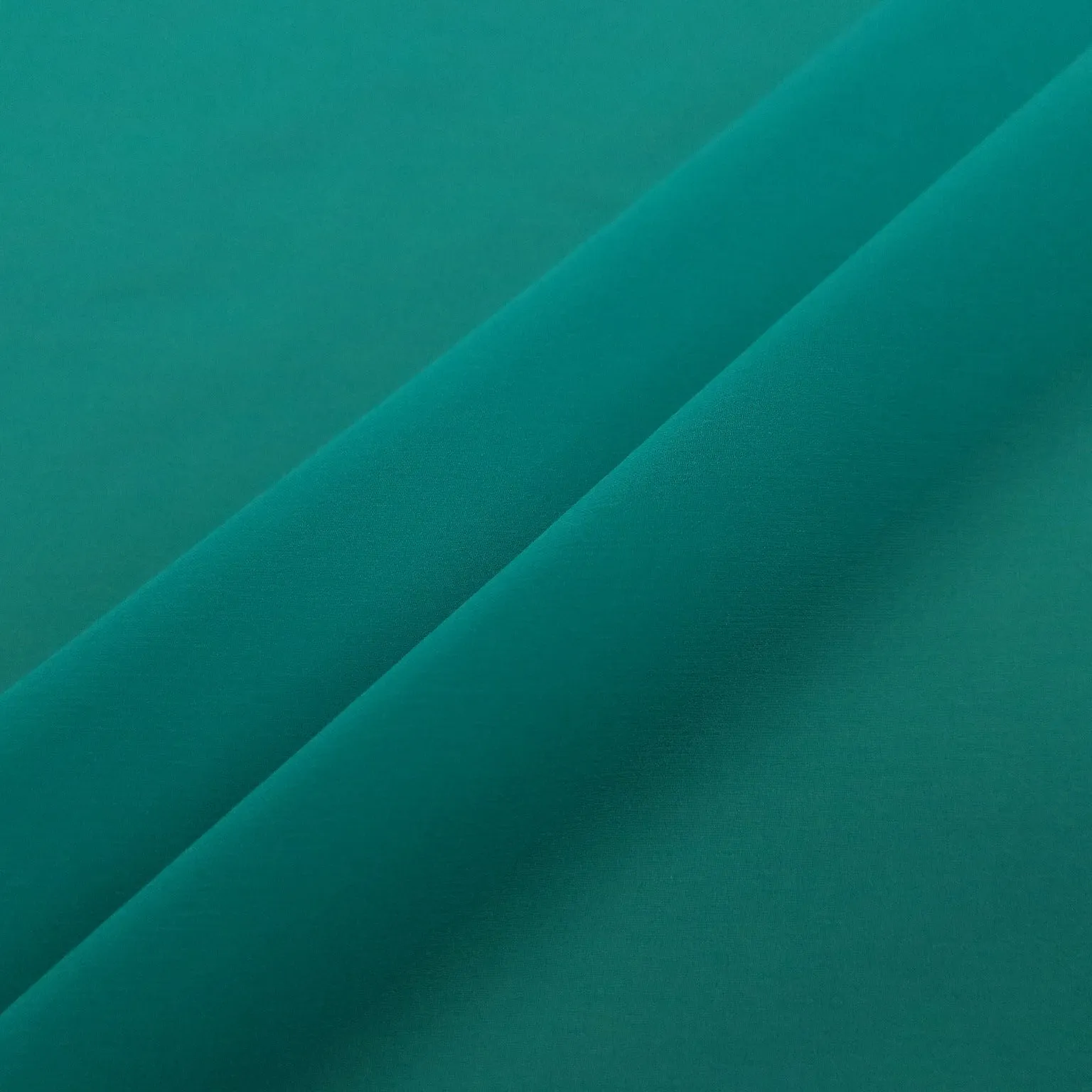 Silk Georgette Chiffon Fabric 54" Turquoise Solid 10mm 100% Silk