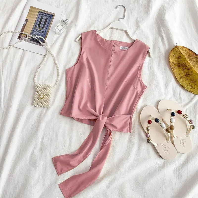 SIMPLE CHIC SHELL TOP