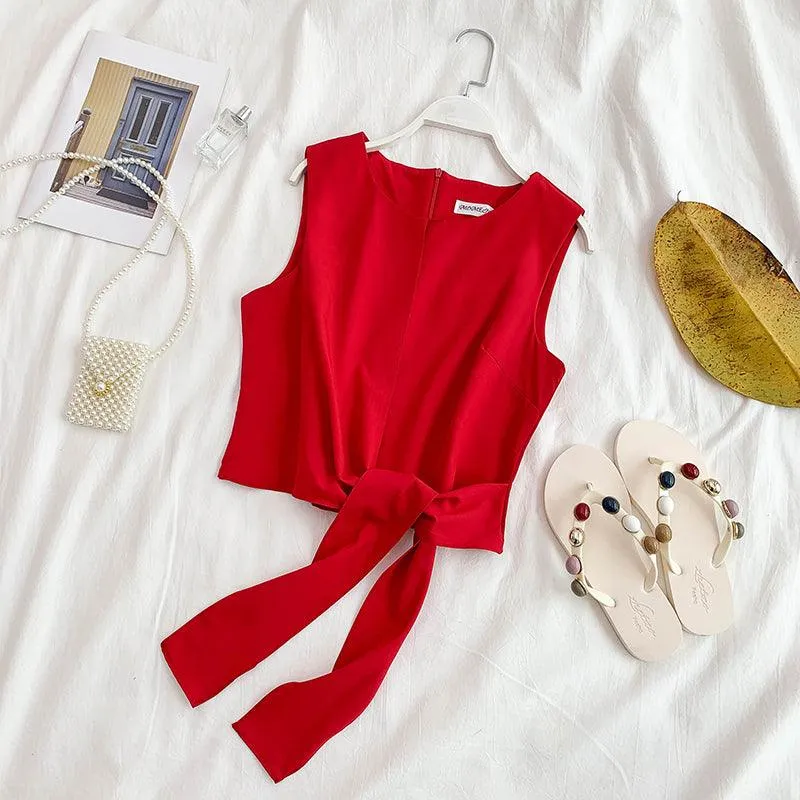 SIMPLE CHIC SHELL TOP