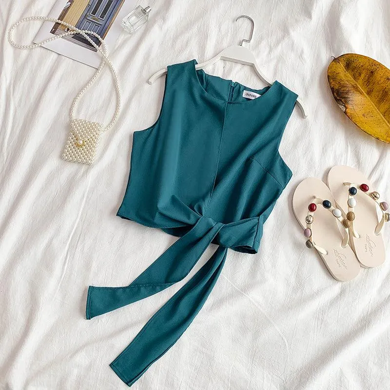 SIMPLE CHIC SHELL TOP