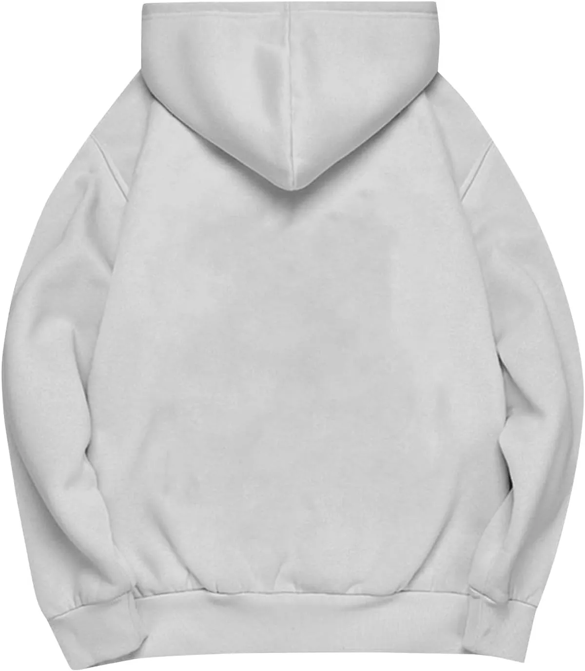 slqdgmryz Oversized Hoodies for Women Trendy Fleece Pullover Pockets Hooded Sweatshirts Preppy Plain Long Sleeve Y2k Hoodie