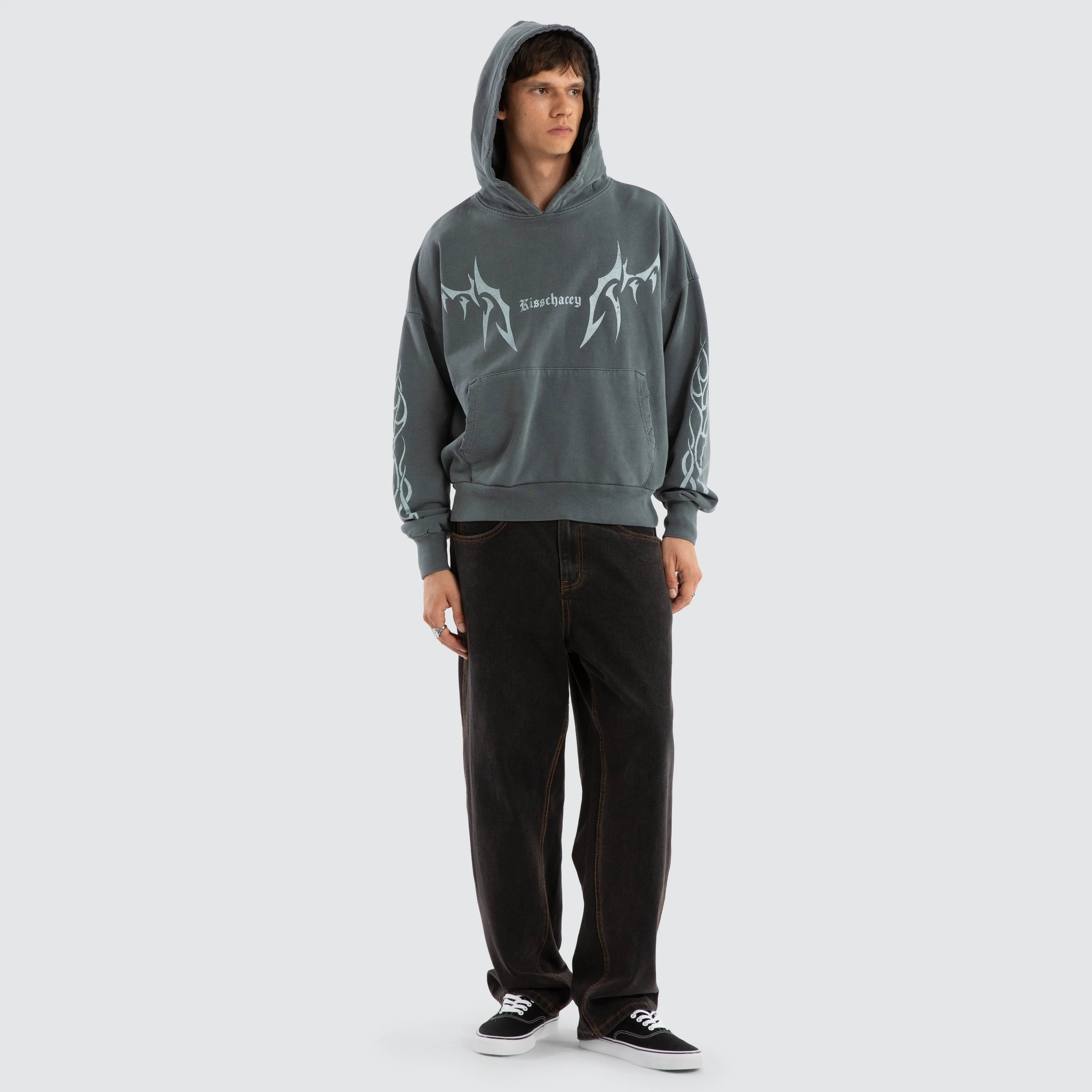 Solar Balloon Hoodie Mineral Carbon