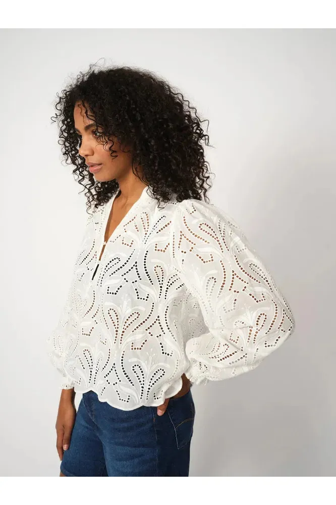 SS25 MM Tazzin Caza Blouse