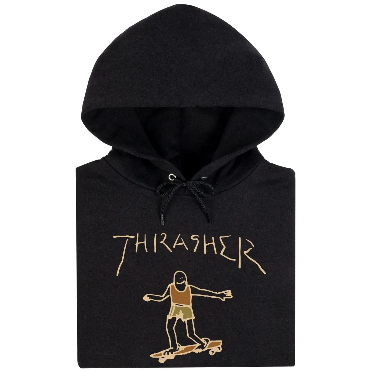 Thrasher - Gonz Hoodie Black/Brown