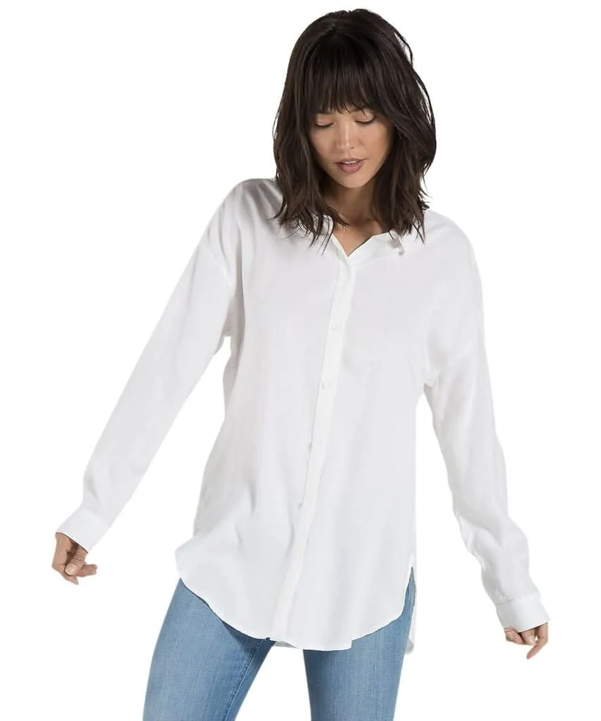 Tie Back LS, White