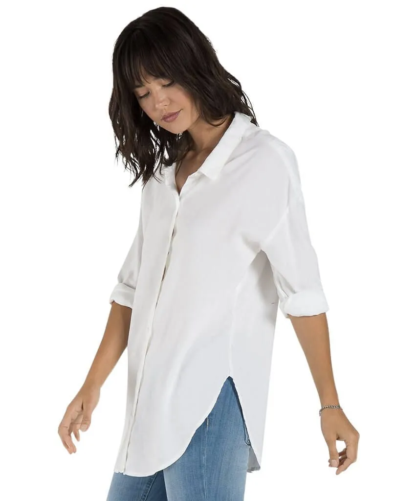Tie Back LS, White