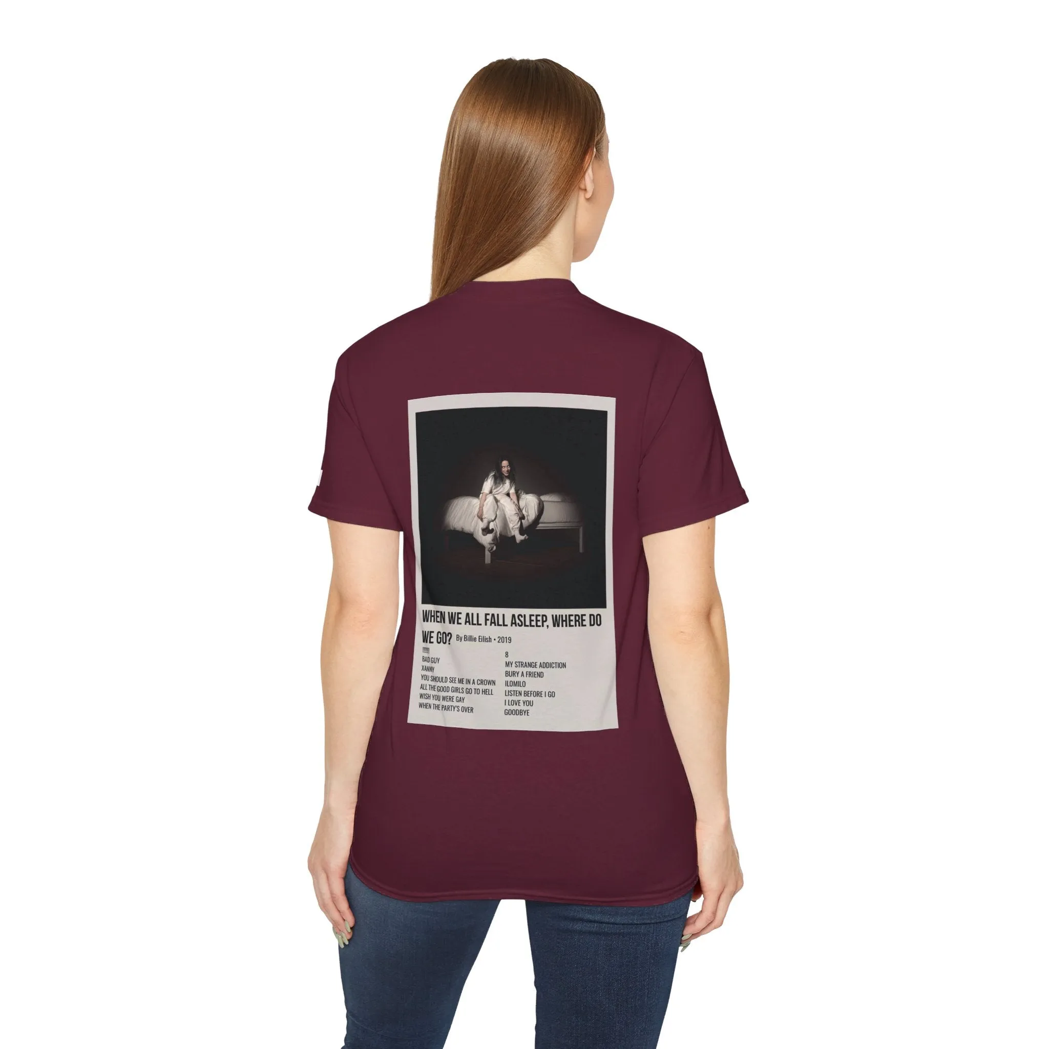 WHEN WE ALL FALL ASLEEP, WHERE DO WE GO? by Billie Eilish - 2019 Unisex Ultra Cotton Tee