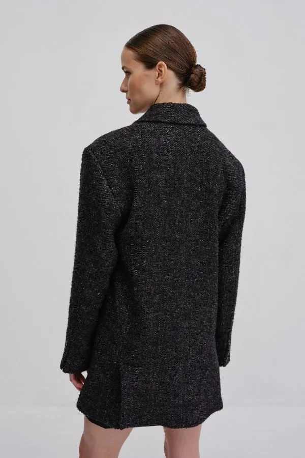 Wilma Coat | Dark Grey