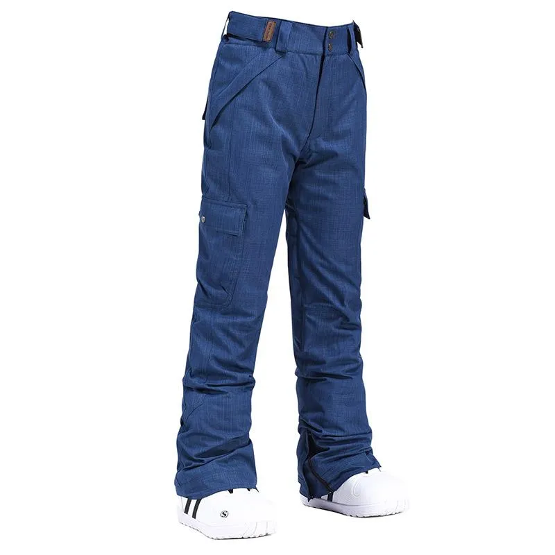 Women's Insulated Waterproof Winter Fun Snowboard Ski Bib Pants