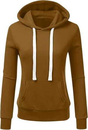 Womens Oversized Sweatshirts Fleece Hoodies Long Sleeve Shirts Pullover Fall Winter Clothes with Pocket