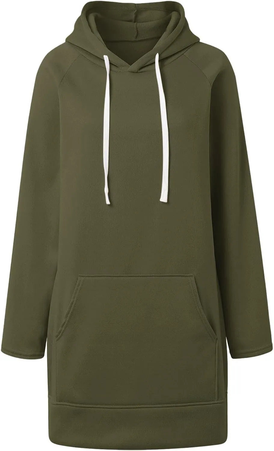 Womens Oversized Sweatshirts Hoodies Casual Long Sleeve Fleece Tops Solid Color Drawstring Pullover Split Soft Outfits