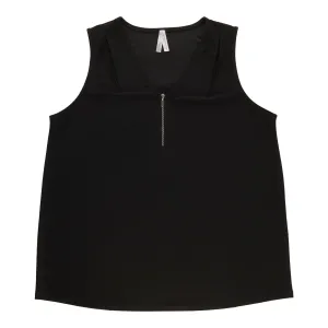 Women's Plus Zipper Front Camisole