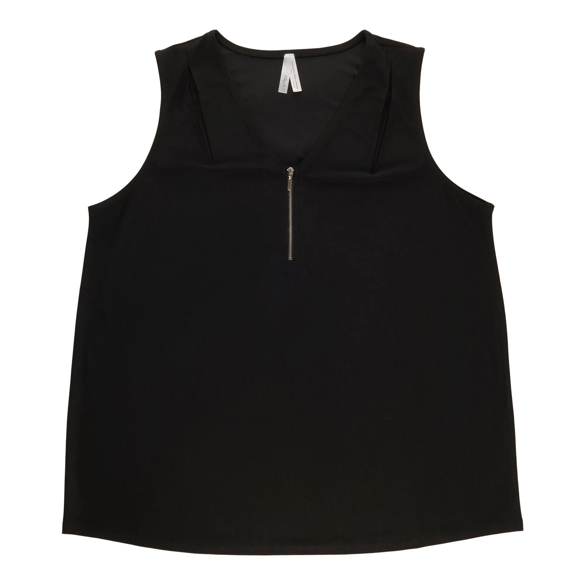 Women's Plus Zipper Front Camisole