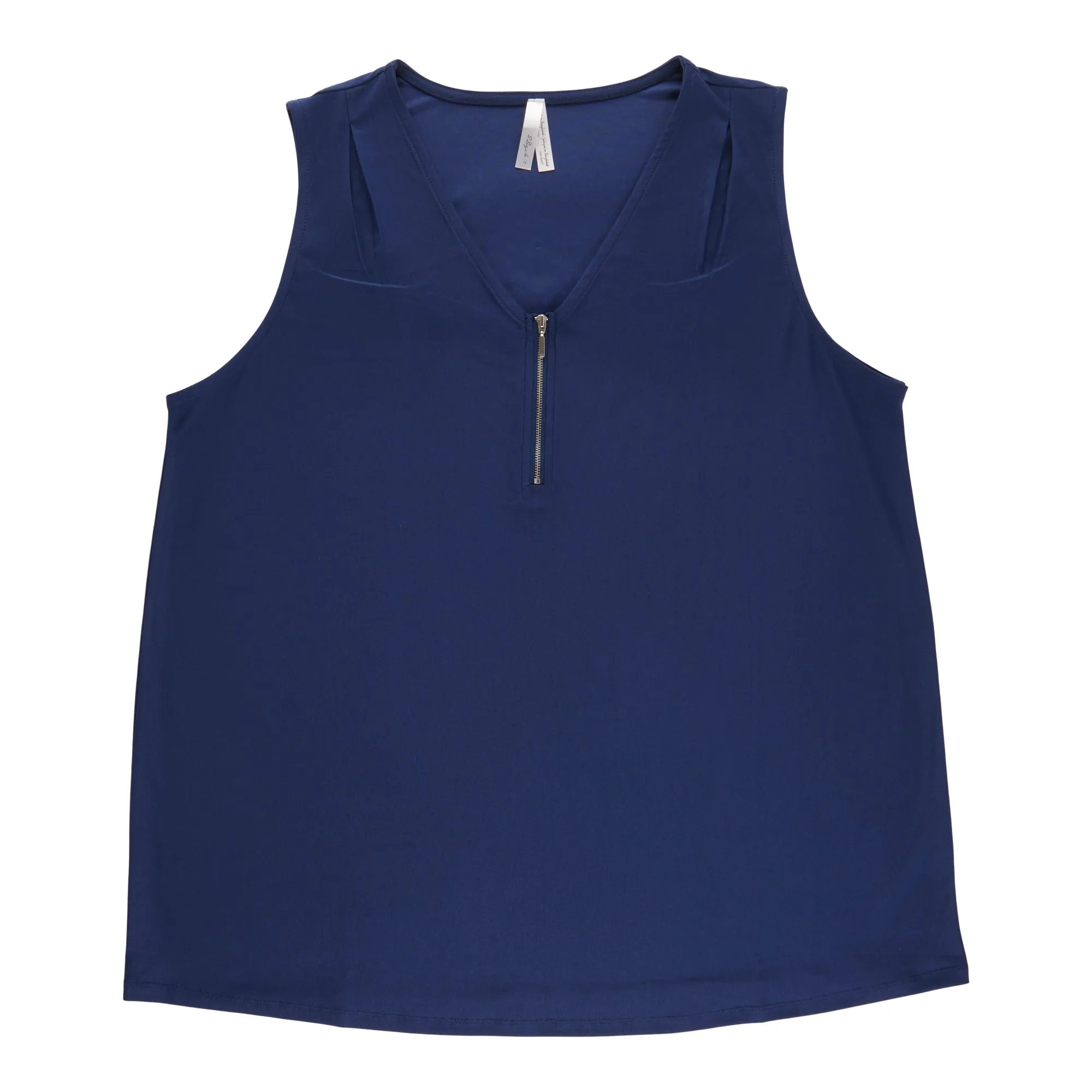 Women's Plus Zipper Front Camisole