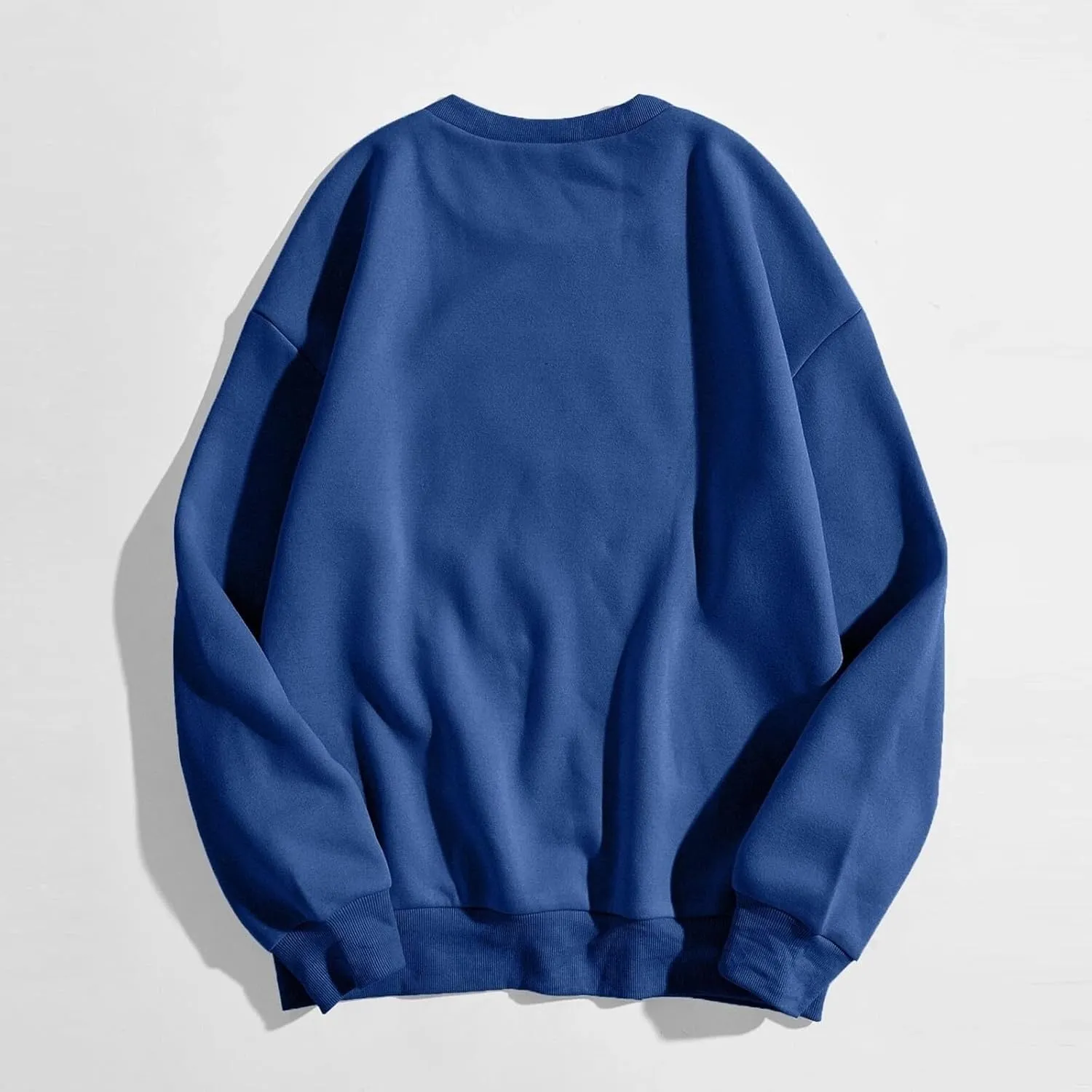 Womens Sweatshirt Trendy Casual Comfort Tshirts Drop Shoulder Long Sleeve Round Neck Oversized Sweatshirts Outfits
