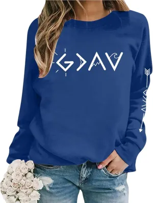 Womens Sweatshirt Trendy Casual Comfort Tshirts Drop Shoulder Long Sleeve Round Neck Oversized Sweatshirts Outfits