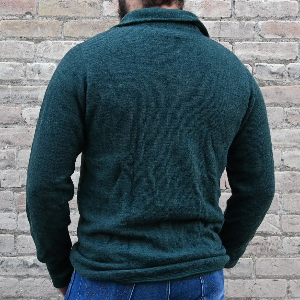 Woolpower Full Zip Jacket in Forest Green